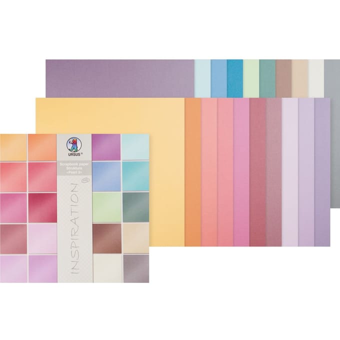 Scrapbook blok "Structuur Pearl 2"