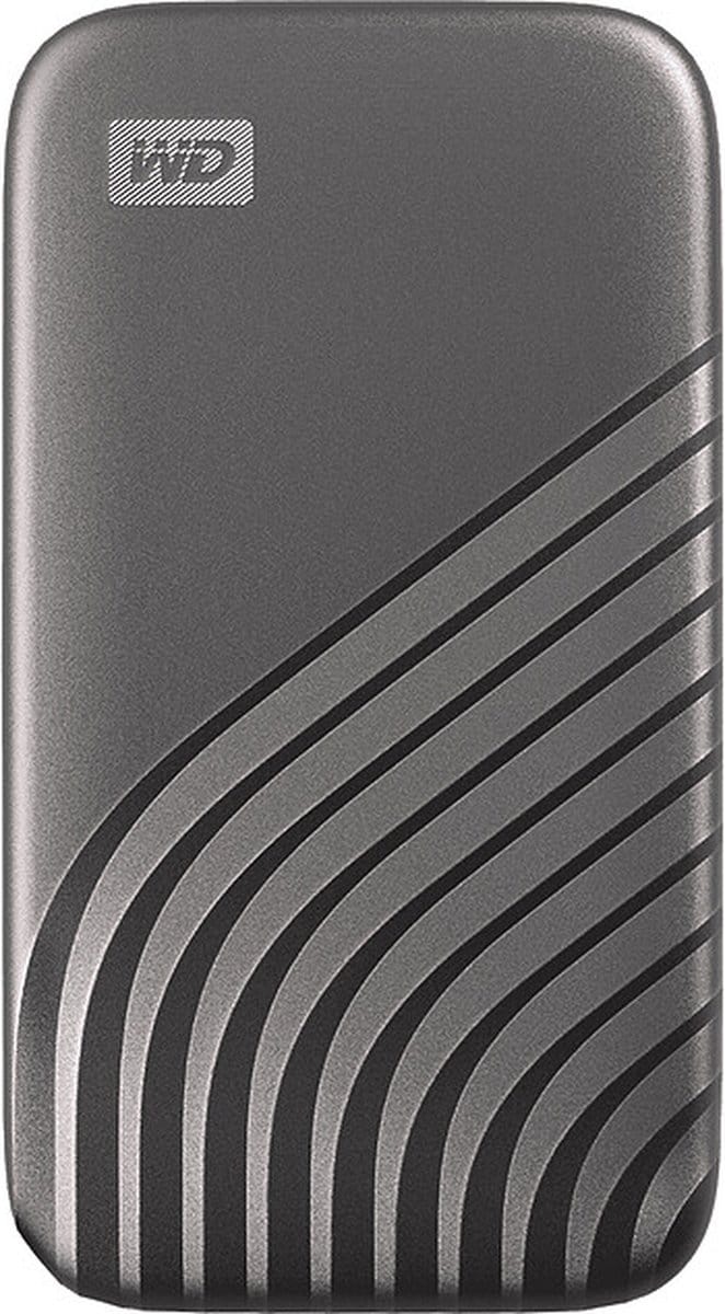 Western Digital My Passport 4 TB Externe SSD harde schijf USB-C Grijs WDBAGF0040BGY-WESN