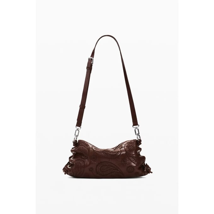 Desigual schoudertas Siroco Xela Shoulder Bag Camel bruine