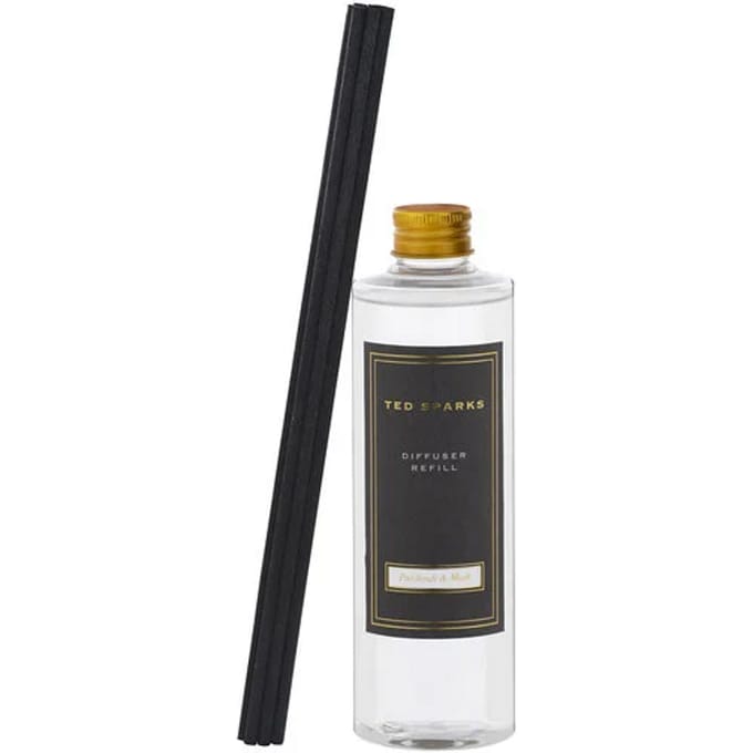 Ted Sparks Patchouli & Musk Geurstokjes navulling