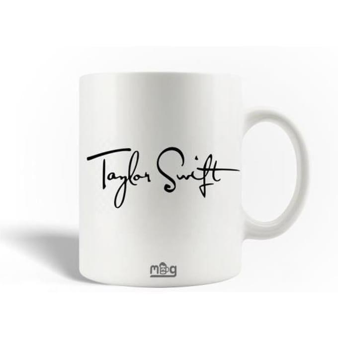 Taylor Swift Logo Singer Songwriter keramische mok