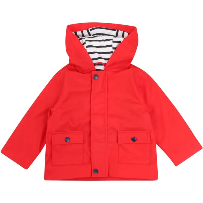 Larkwood - Kinderregenjas - Rood - 3/4 Jaar