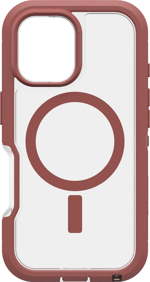 Otterbox - Defender XT Clear geschikt voor iPhone 16 Hoesje - dust bowl brown