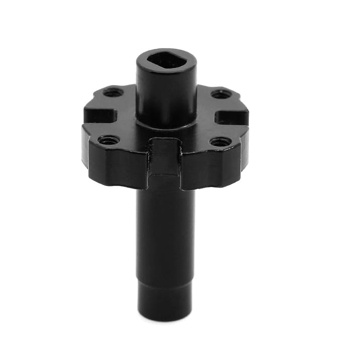 Stalen differentieel spoel Diff Locker spoel vervanging voor Traxxas Trx4 Trx6 1/10 afstandsbediening zwart