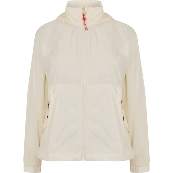 Timberland Dames UV Lichtgewicht Windjack (Vintage Wit)