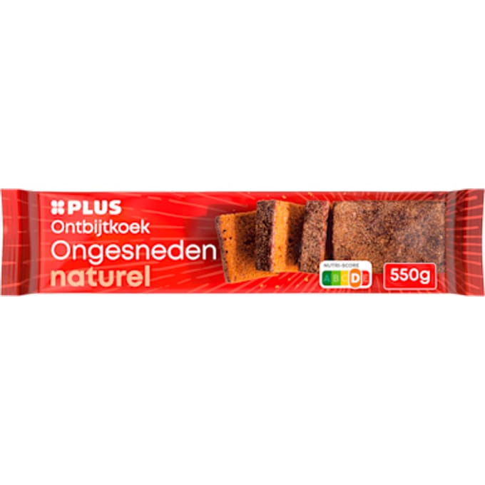 Ontbijtkoek Naturel ongesneden