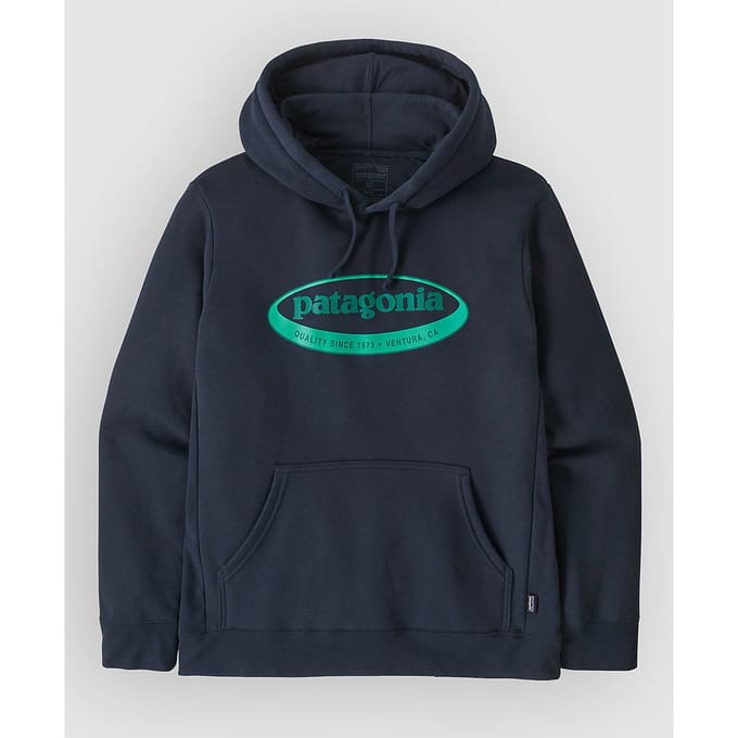 Patagonia 95 Oval Logo Uprisal Hoodie blauw