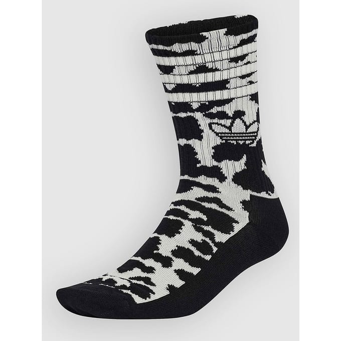 Adidas Crew 2 Pack Sokken Unisex - Zwart - Maat 37-39
