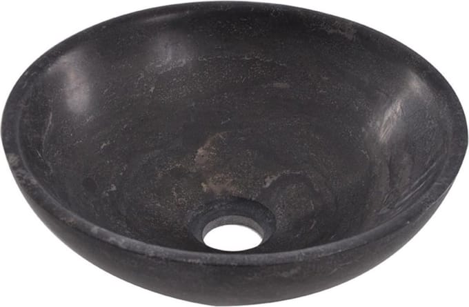 Wiesbaden Raw waskom rond 40x14 cm hardsteen gezoet