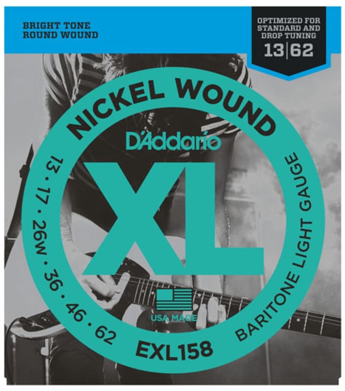 D'Addario EXL158 Snaren voor Baritone Gitaar (13-62)