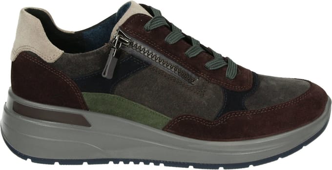 Ara - 1257702 - Lage sneakersDames sneakers - Kleur: Bruin - Maat: 41