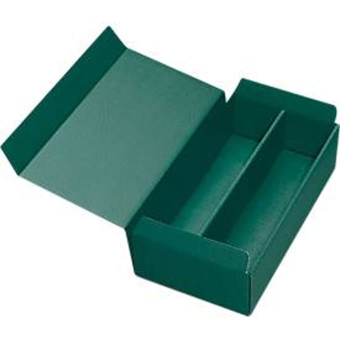 Geschenkdoos om wijn te verzenden, 2 stuks, groen, 25 stuks