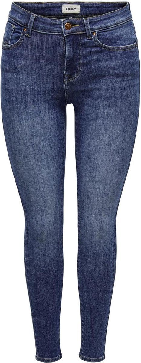 ONLY - ONLPOWER MID SK PUSHUP DNM TAI012 Dames Jeans