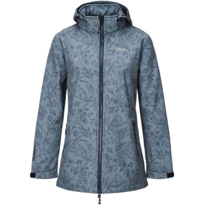 Nordberg Fleur Dames Softshell Ls06801-lg - Kleur Groen - Maat M