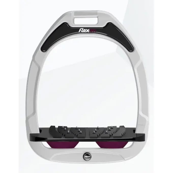 Ultra Grip Inclinatie Beugels Wit/Zwart/Paars Flex-On Green Composite