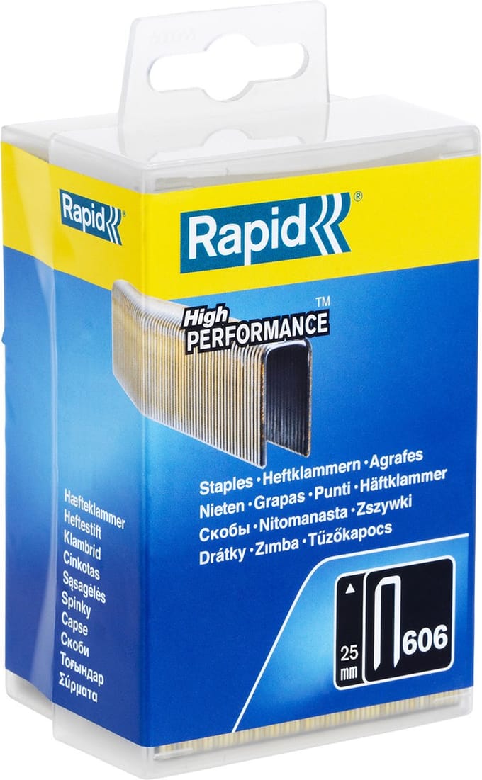 Rapid 40303095 Nieten - No. 606 - Gegalvaniseerd - 25mm (3600st)