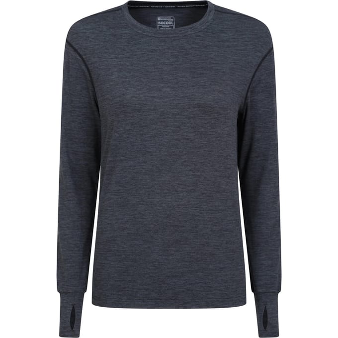 Mountain Warehouse Dames/Dames Tijdrit T-shirt (Zwart)