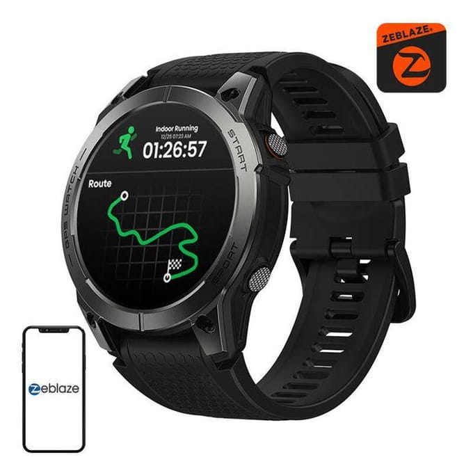 Smartwatch Zeblaze Stratos 3 Pro (Zwart)
