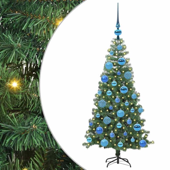 vidaXL Kerstboom Groen 120 cm PVC