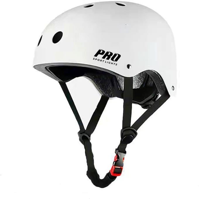 Helm Kind Wit Fietshelm Kinderen Skate Kinderhelm Medium