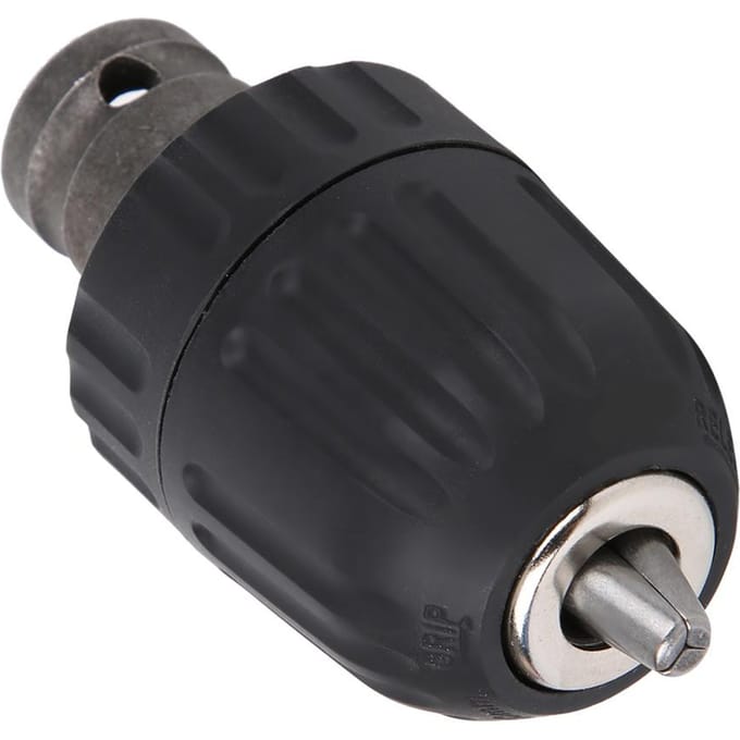 Mandrin de perceuse électrique Serrage manuel Adaptateur de filetage Clé Conversion Tête filetée 0,8‑10mm 3 8‑24UNF pour SDS