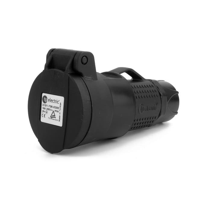 Prise Électrique UPS de Tableau 16A 250V Type E avec Broche avec Presse-étoupe IP54