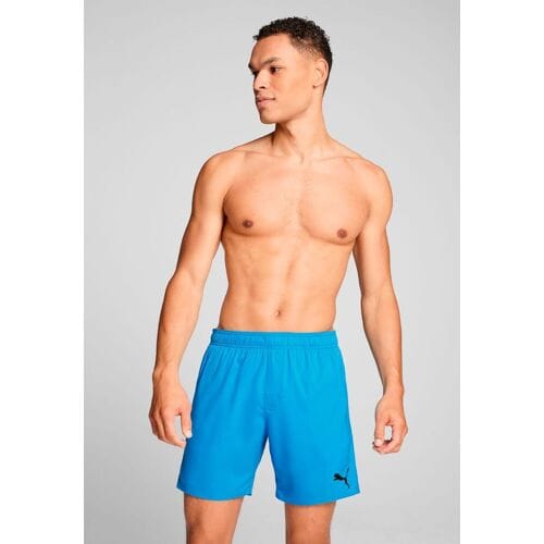Puma Zwembroek Heren Mid Shorts Speed Blue-S
