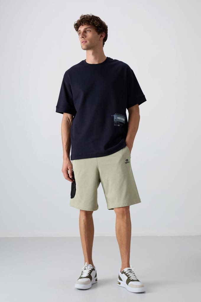 Heren Cargo Shorts met Wijdbeen
