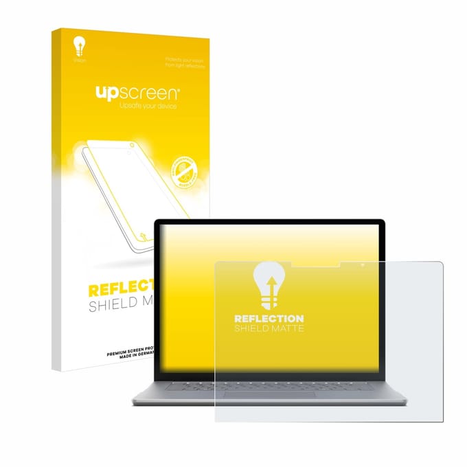 upscreen - Screenprotector voor Microsoft Surface Laptop 6 13.5" - Folie Beschermfolie anti glare matte
