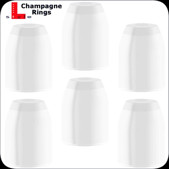 L-Style Champagne Rings