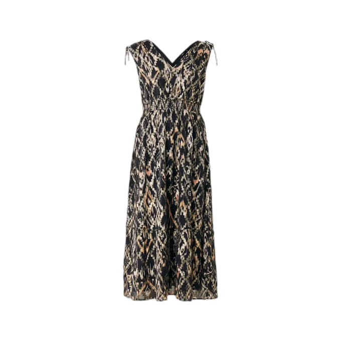 Maxi jurk van lurex jacquard voor vrouwen Mexx