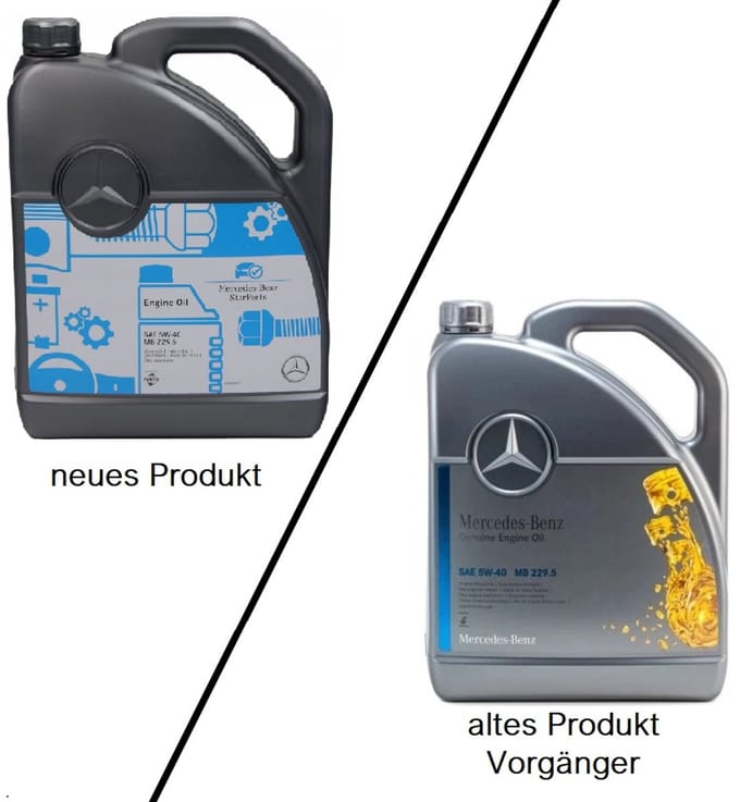 Mercedes Benz 229.5 5W40 10 liter Motorolie