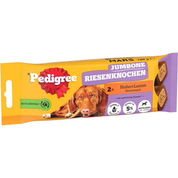 180g Jumbone Medium Kip Pedigree Hondensnacks