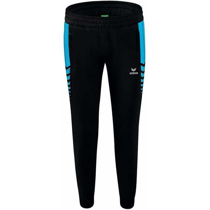 Erima Six Wings Worker Broek Dames - Curaçao / Zwart | Maat: 38