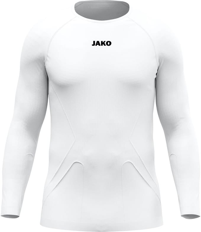 Jako Lightweight Longsleeve Kinderen - Wit | Maat: 152-164