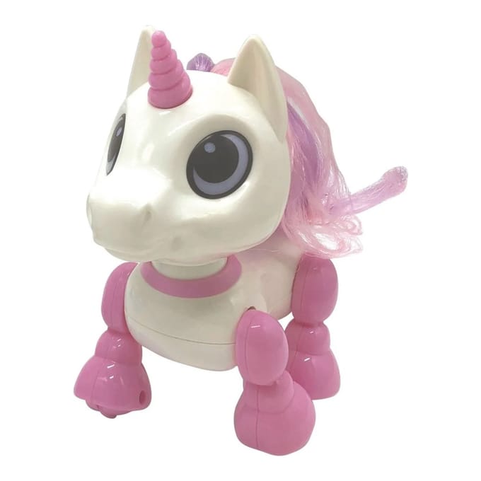 Lexibook Power Unicorn Mini - Kleine robot eenhoorn met geluid en licht - ROB02UNI