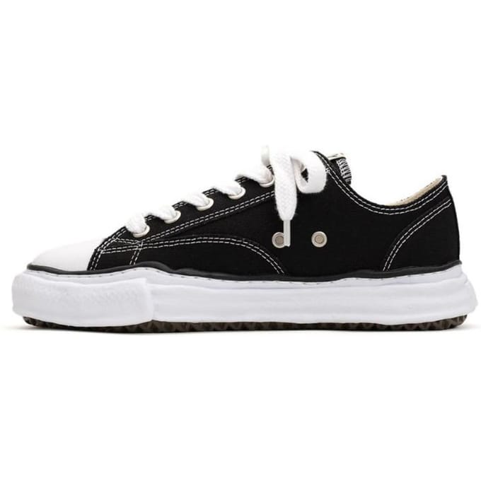 Maison Mihara Yasuhiro - Peterson Canvas Low - Unisex - Zwart - Maat EU 41