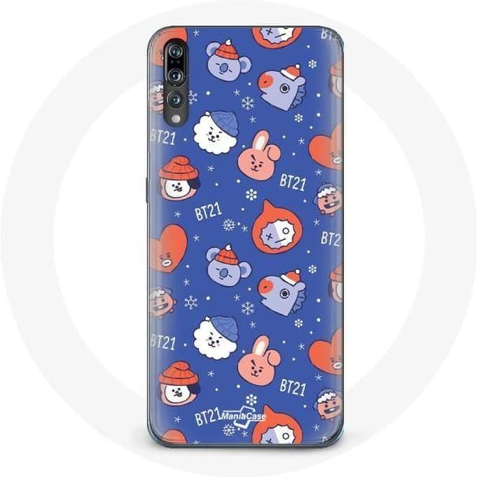 Coque pour Huawei P20 BTS Bangtan Sonyeondan BT21 Noël 2023
