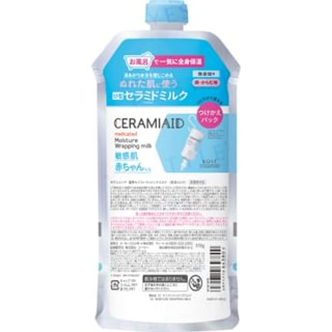 Kose - Ceramiaid Medicated Moistue Wrapping Milk Refill 310g