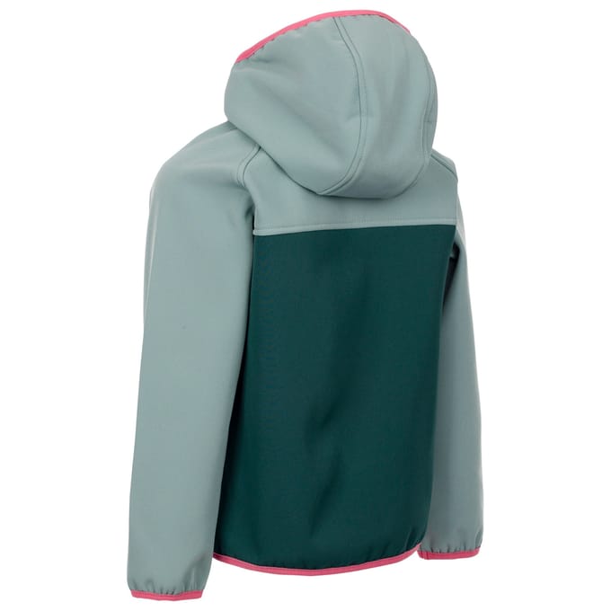 Trespass Kinder/Kids Hanbury Soft Shell Jas (Pijnboom)