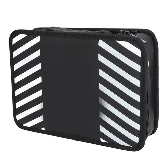 Kapperstooltas Kapper Draagbare Draagkoffer Haarknip- Verzorgingskit Opbergorganizer black