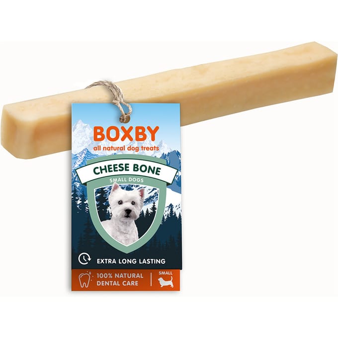 voor kleine honden (tot 10 kg) Boxby Cheese Bar Hondensnacks