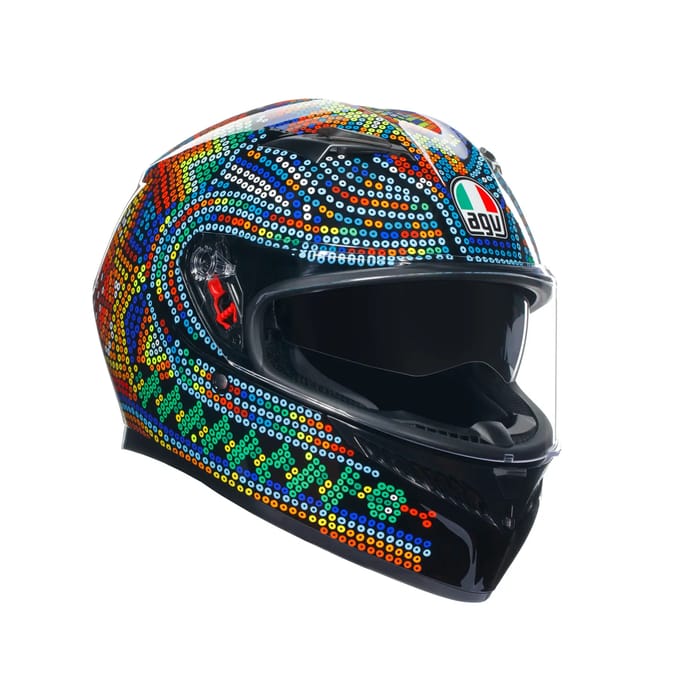 Agv K3 E2206 Mplk Rossi Winter Test 2018 001 Integraalhelm - Maat M - Helm
