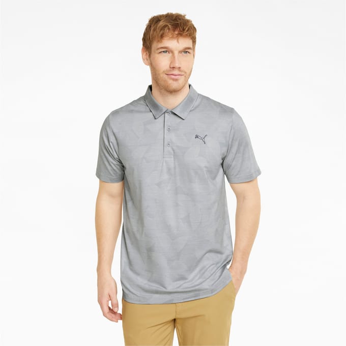 PUMA Heren CLOUDSPUN Leaflet Golf Poloshirt