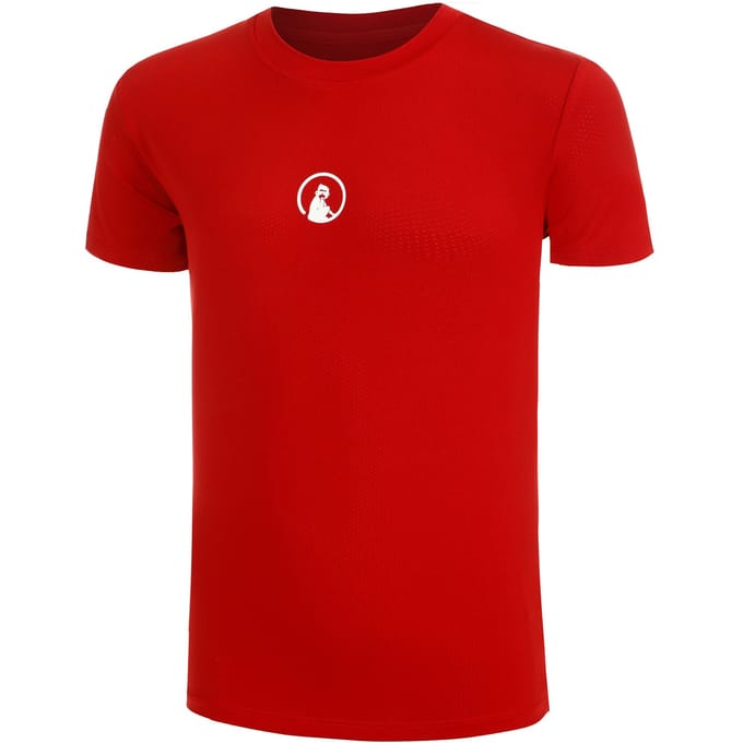 Quiet Please Receiver T-shirt Jongens-Rood,Wit