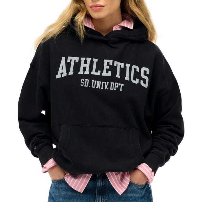 Superdry Athletic Essentials Hoodie Dames - Maat 8