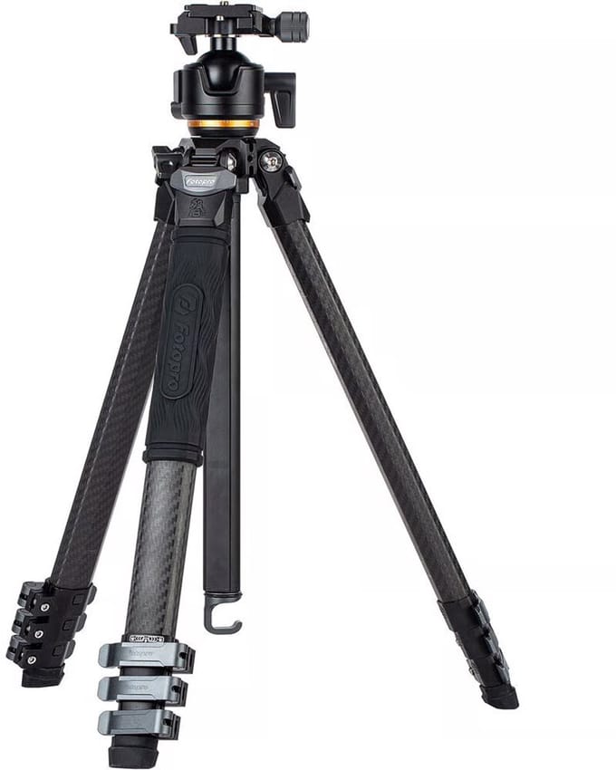 Fotopro Origin + O-7H Carbon Tripod Zwart