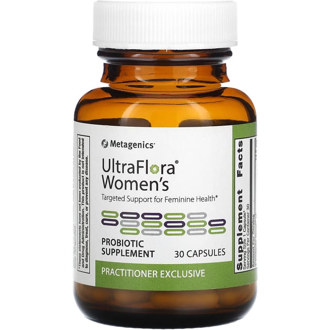 Metagenics, UltraFlora pour femmes, 30 gélules