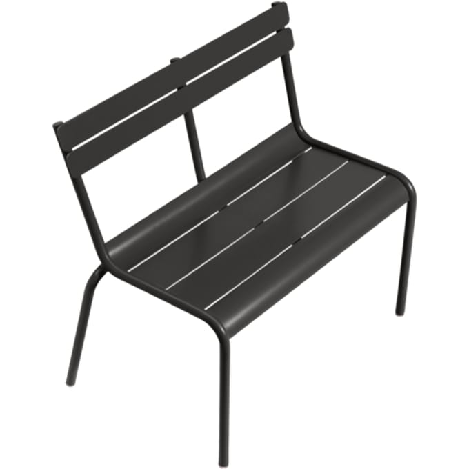 Fermob - LUXEMBOURG KID bank - 42 drop mat - zwart