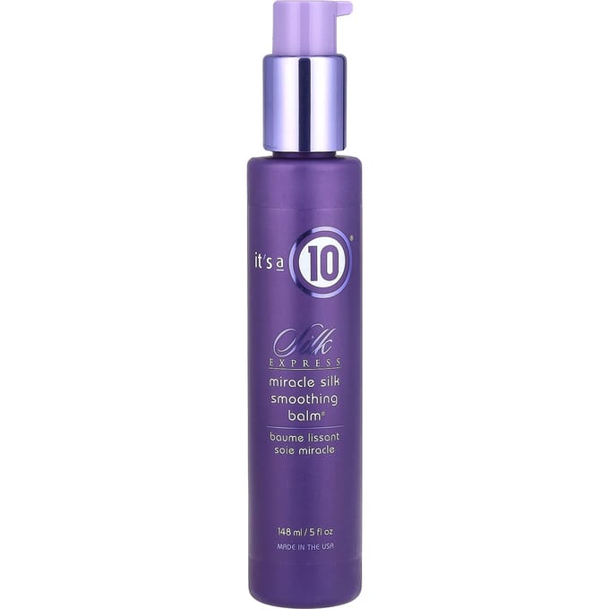 It's a 10, Silk Express, Miracle Silk Smoothing Balm®, 5 fl oz (148 ml) blue